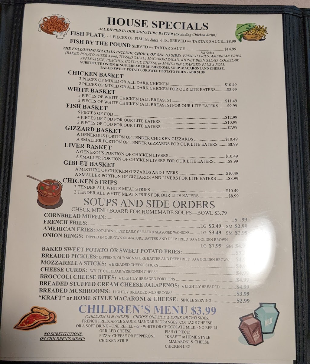 West End Restaurant Menu - Image 4
